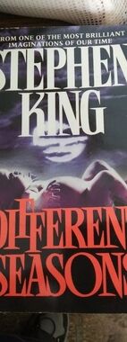 Stephen King Different Seasons Coffee Table Book - Black, Purple, Red